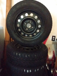 14 in. Toyota rims and tires