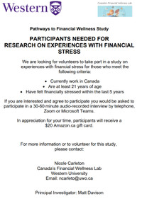 Pathways to Financial Wellness Research Project
