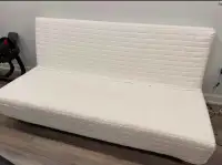 Ikea white sofa bed