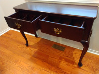 Console table with 2 draws from Bombay Company