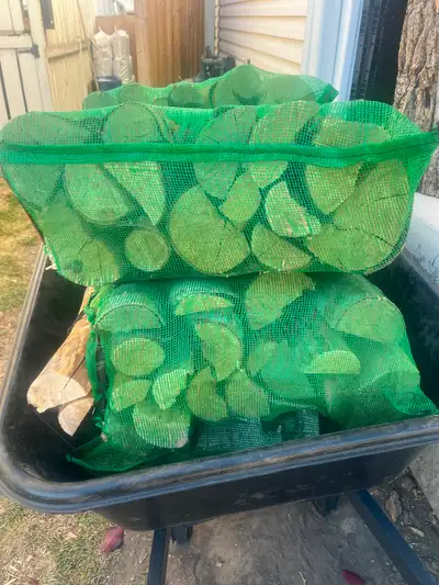 Xl bags of birch firewood , View more