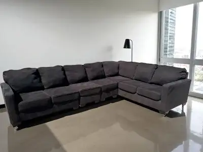 Black Sectional Sofa, View more
