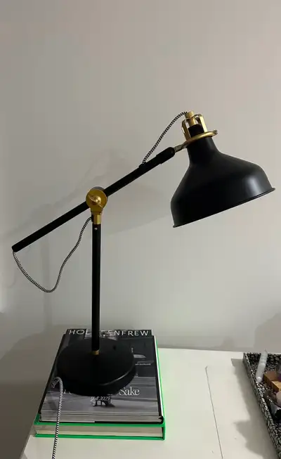 IKEA BLACK RANARP DESK LAMP, View more