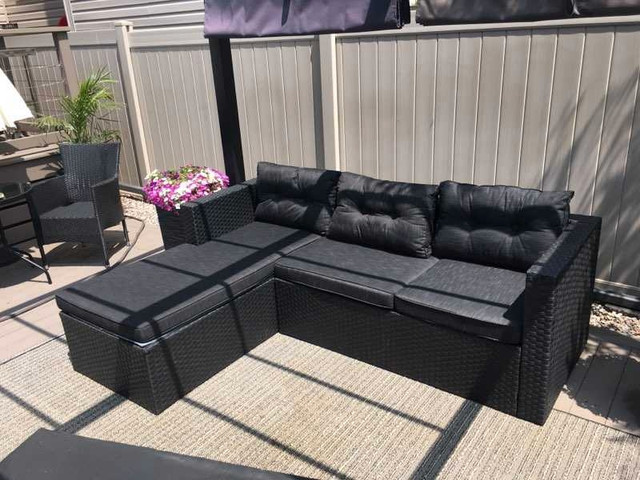 ORLEANS - LIKE NEW!  Outdoor Patio Sectional in Patio & Garden Furniture in Ottawa - Image 3