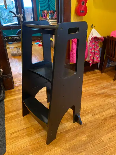 Black Learning Tower - Standing Tower, View more