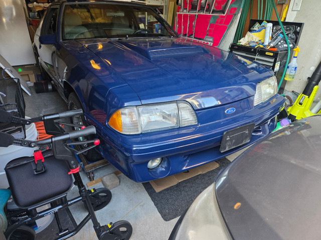 Blue 1987 Mustang Gt Roller/Shell in Cars & Trucks in Markham / York Region