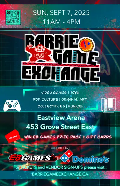 BARRIE GAME EXCHANGE HUGE GAMING EVENT, View more