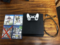 PS4 barely used 