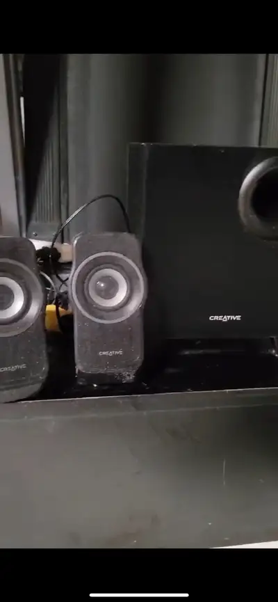 Creative speaker and subwoofer, View more