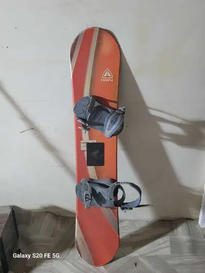 Firefly snowboard and boots, View more