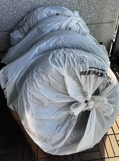 Set of 4 Goodrich winter tires on black steel rims for sale. They were barely used and have a lot of...