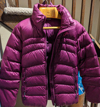 Nike down purple puffer jacket
