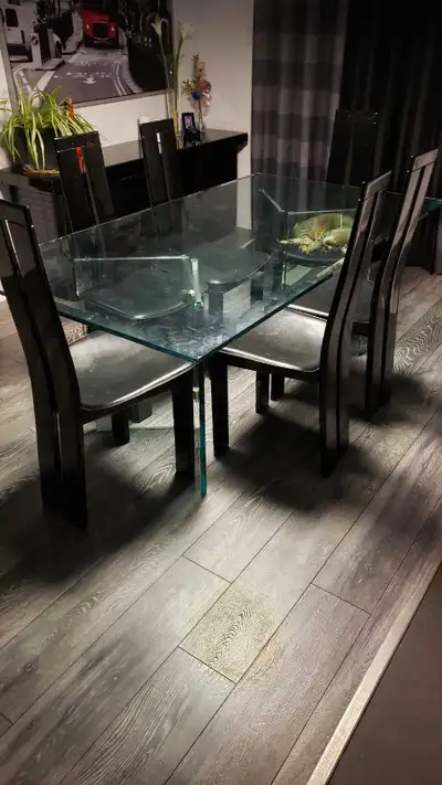 Table de salle à manger en verre, View more