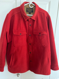 Filson lined Mackinaw wool Jac shirt XL 
