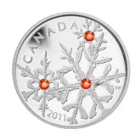 2011 Canadian $20 Silver Coin - Crystal Series: Hyacinth