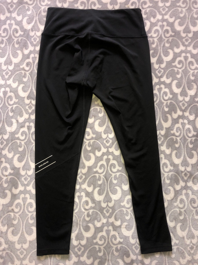 Puma Large Worldwide Black Leggings  in Women's - Bottoms in Oshawa / Durham Region - Image 2