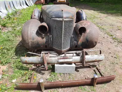 1938 cadillac front clip and parts