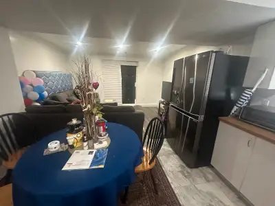 Private room available in 3 bedroom ground floor house. Two girls are staying and need one more. Uti...