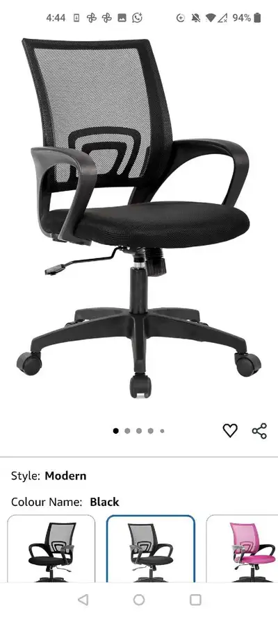 Ergonomic Mesh Office Chair – Comfortable & Lightweight, View more