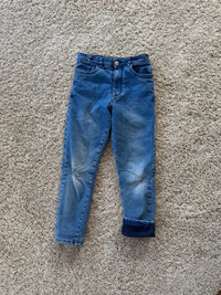 Kids fleece-lined jeans