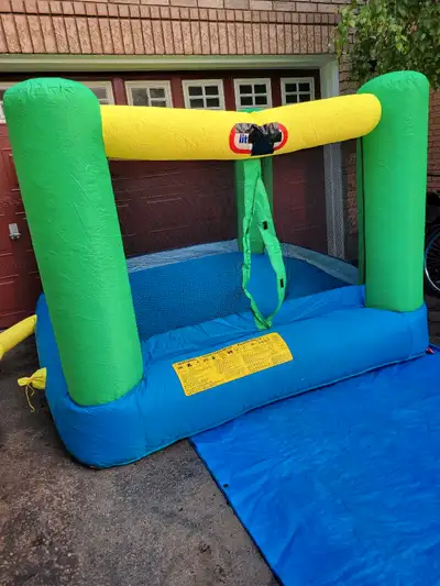 Jumping Castle with blower in excellent working condition-$180 for sale.