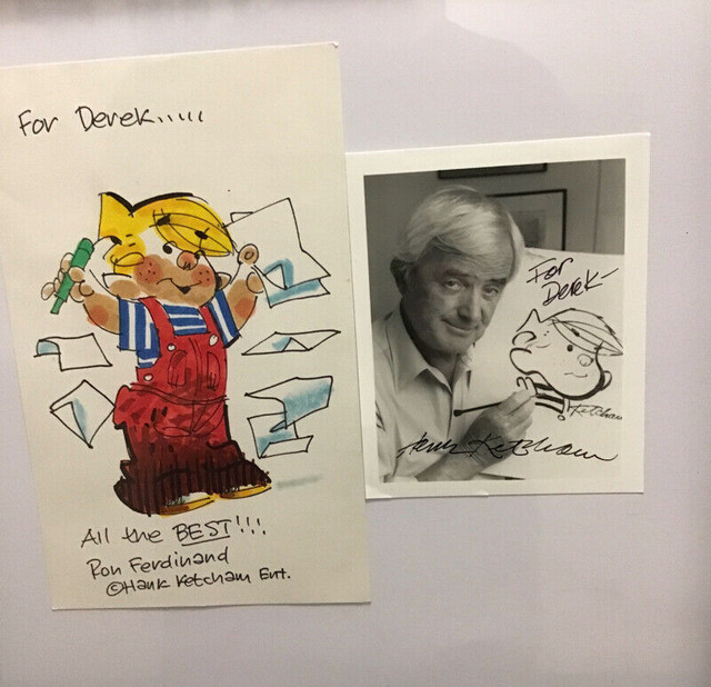 Ron Ferdinand Dennis The Menace Coloured Drawing in Arts & Collectibles in City of Toronto