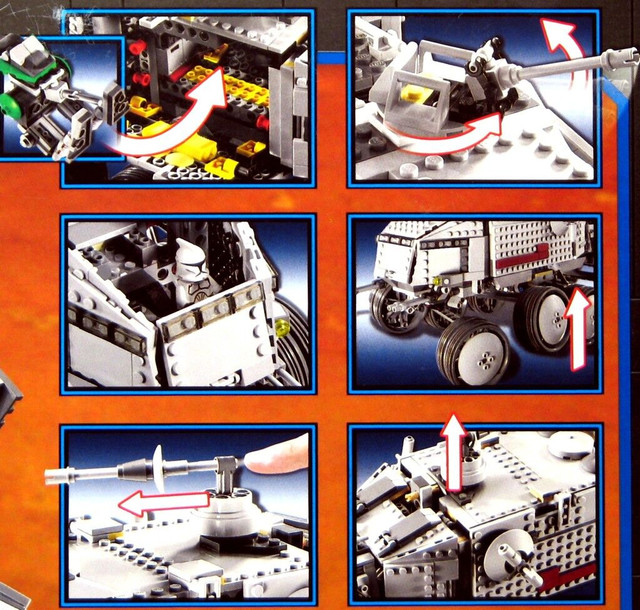 Lego clone turbo tank 8098 online instructions