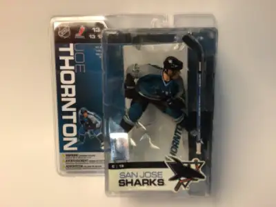 McFarlane Sportspicks hockey figures Jeremy Roenick $10 Joe Thornton $10 David Aebischer $20 Mike Ri...