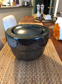 Green Earth Grey Ceramic Iridescent Tabletop FirePot