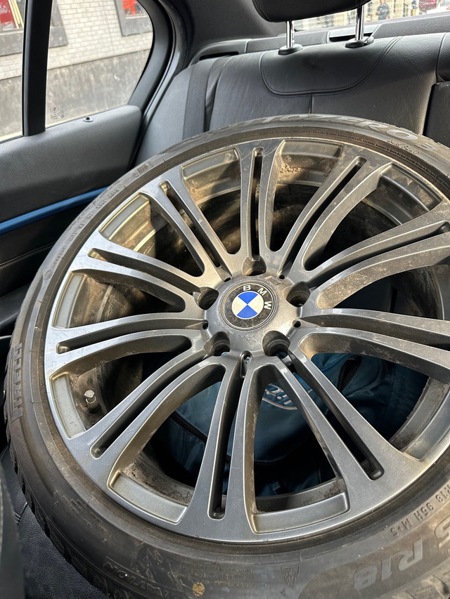 BMW Rims + Pirelli Winter Tires (x4) in Tires & Rims in Ottawa - Image 2