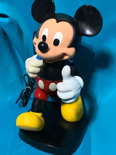 Calling all Disney and Mickey Mouse enthusiasts! I'm offering a vintage Mickey Mouse phone that's su...