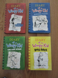 Diary of a Wimpy Kid Hard Cover books(18 novels)
