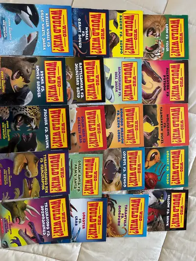 Who Would Win set of 20 books, View more