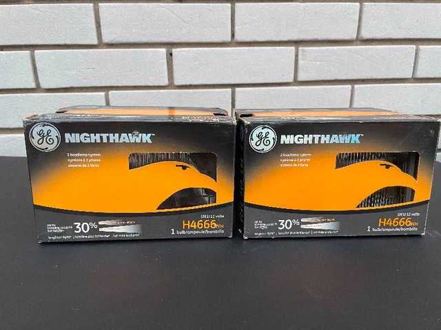 New H4666 GE Nighthawk Sealed Beams in Other Parts & Accessories in Cambridge