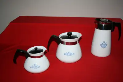 Antique Corning Ware Tea, Coffee Pot $10.00, View more