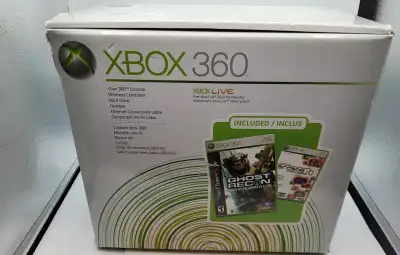 Very Good Condition Xbox 360 Complete With Box And Games $169, View more