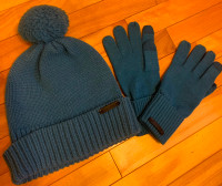 COACH winter hat and gloves