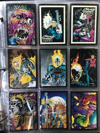 Ghost Rider 1 & 2 1992 Trading Cards