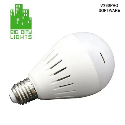 LED Light Bulb with Built in Security Camera - NEW!, View more