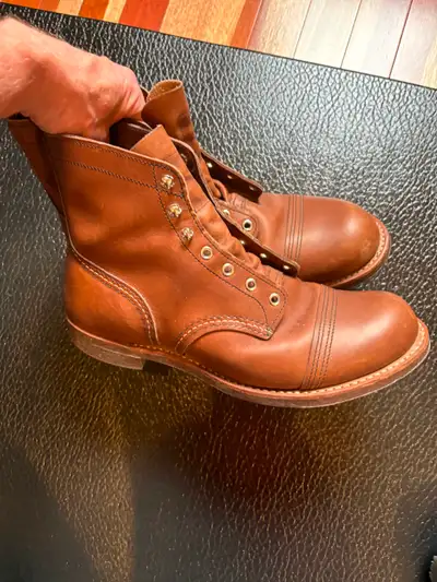 Redwing Iron Rangers, slightly used but still okay. $50/pair, View more