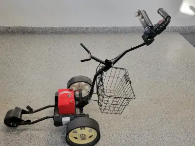 Voiturette de golf électrique de marque Lectronic Kaddy modèle TS-1 avec système de freinage Dyna-br...
