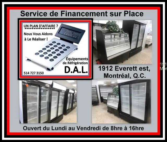 FRIGO 2 PORTES / NEUF 2950.00 5 ANS GARANTI , et encore plus in Other Business & Industrial in City of Montréal - Image 3