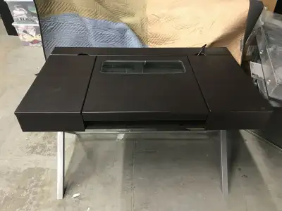 Office desk with plugin for computer, View more