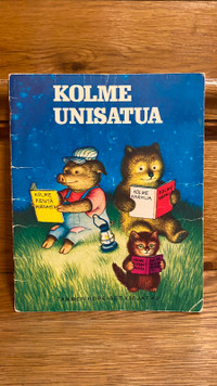 Finnish children’s book (Three Dream Tales)