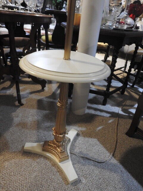 antique / vintage table top floor lamp, recently restored in Home Décor & Accents in Hamilton - Image 2