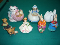 Porcelain Figurine Collection - nice condition ! - $5 each