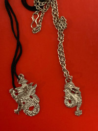 Necklace Dragons,Pets, Guitars,Leaves 