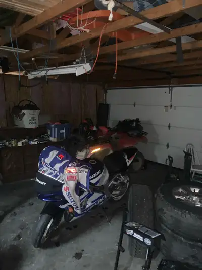 01 GSXR 1000. TRE power commander. Otherwise pretty stock. Not abused. Just never ride it anymore. C...