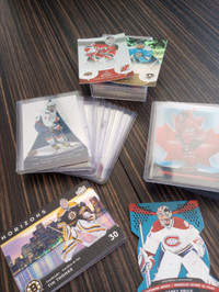 Collections cartes de hockey Mcdonalds et Tim Hortons