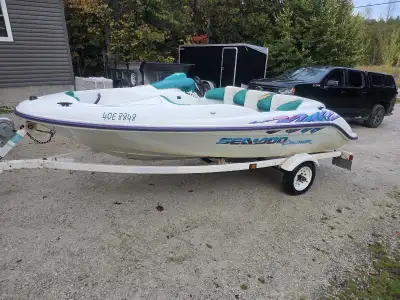 1997 seadoo challenger Been a great boat Could use a wear ring soon and starter is starting to get f...